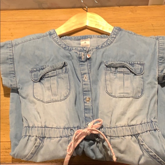 Girls Denim Dress size 6 - Picture 3 of 3